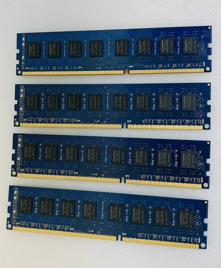 KINGSTON PC3-12800U 32GB 8GB 4枚 DDR3 デスクトップ用メモリ 240ピン DDR3-1600 8GB 4枚 DDR3 DESKTOP RAM ddr3 Non-ECCメモリの画像2
