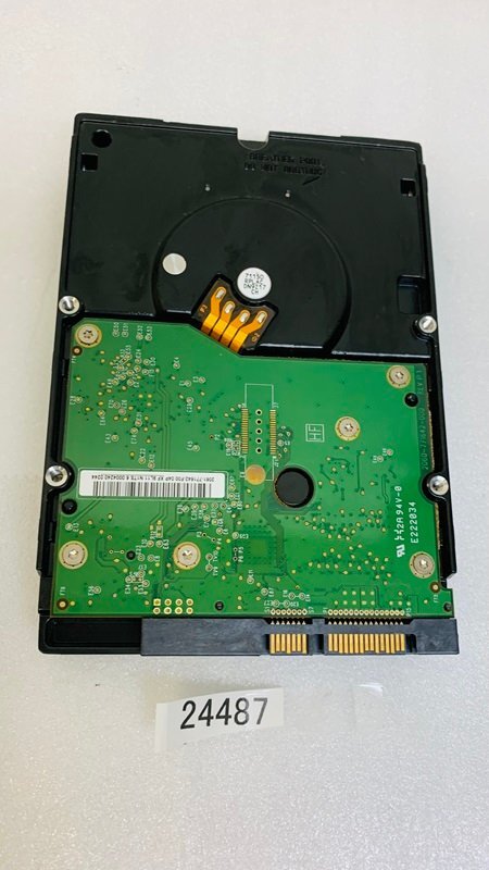 2TB SATA ハードディスク 2000GB HDD 2TB 3.5 インチ WD DC wd20evds-63t3b0 使用時24774間時間の画像2