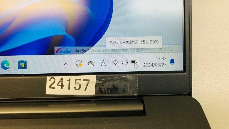 DELL デル バッテリー DJ1J0 デル Latitude 7280 7290 E7280 7380 7390 7480 7490 E7480 用バッテリー 中古 膨らみありの画像3