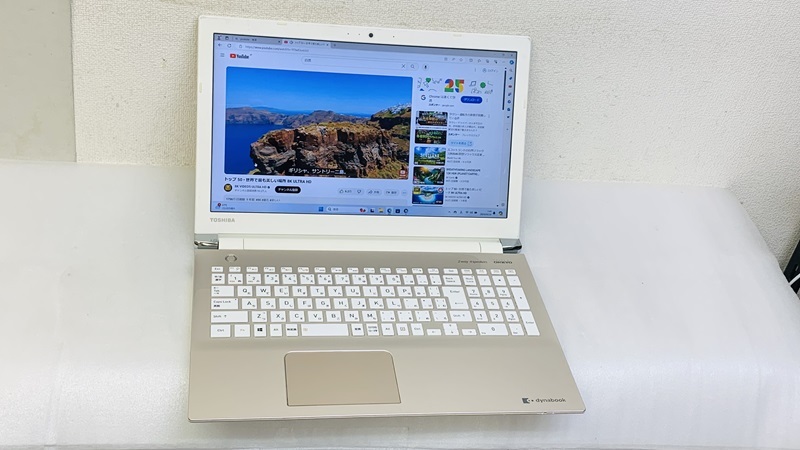 TOSHIBA DYNABOOK AZ65/FG i7 第8世代 インテル Core i7 8550U ノートパソコン メモリ16GB SSD240GB WEBカメラ 15.6 インチ 東芝 LAPTOP_画像2
