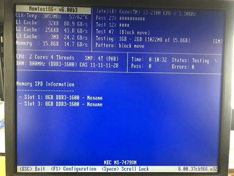 SYCOME PC3-12800U 8GB 2枚組 1セット 16GB DDR3 デスクトップ用 メモリ 240ピン ECC無し DDR3-1600 8GB 2枚で 16GB DDR3 DESKTOP RAMの画像4