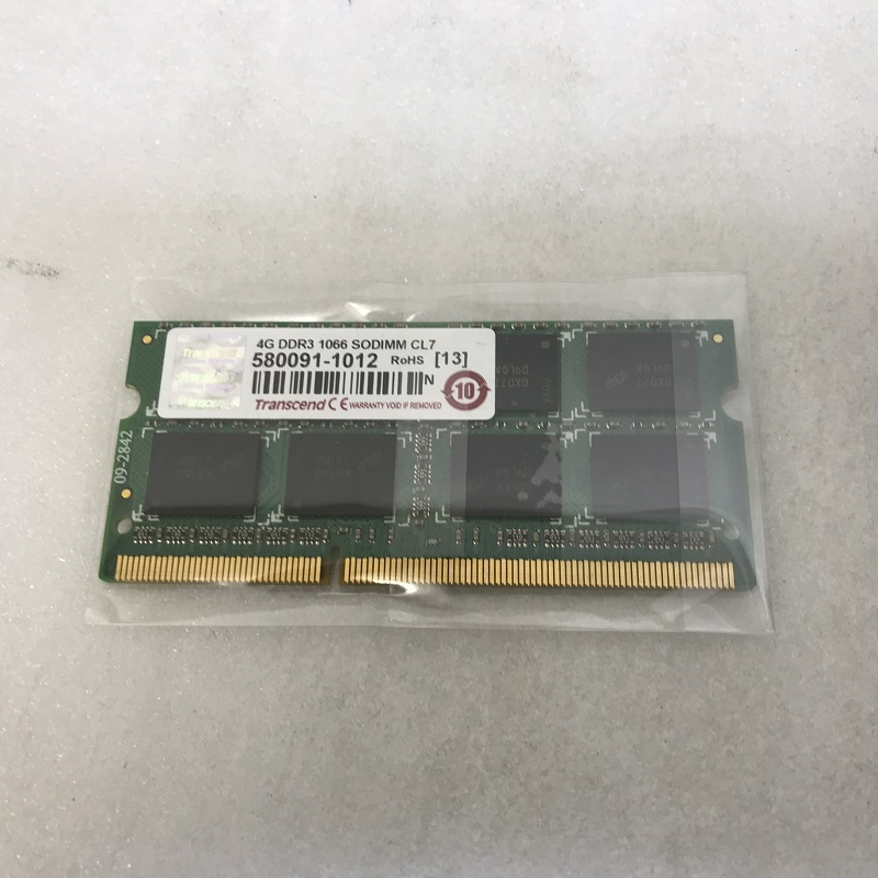 TRANSCEND PC3-8500S 4GB 1枚 DDR3 ノートパソコン用メモリ 204ピン DDR3-1066 4GB 204ピン Non-ECC DDR3 LAPTOP RAM 4GBの画像4