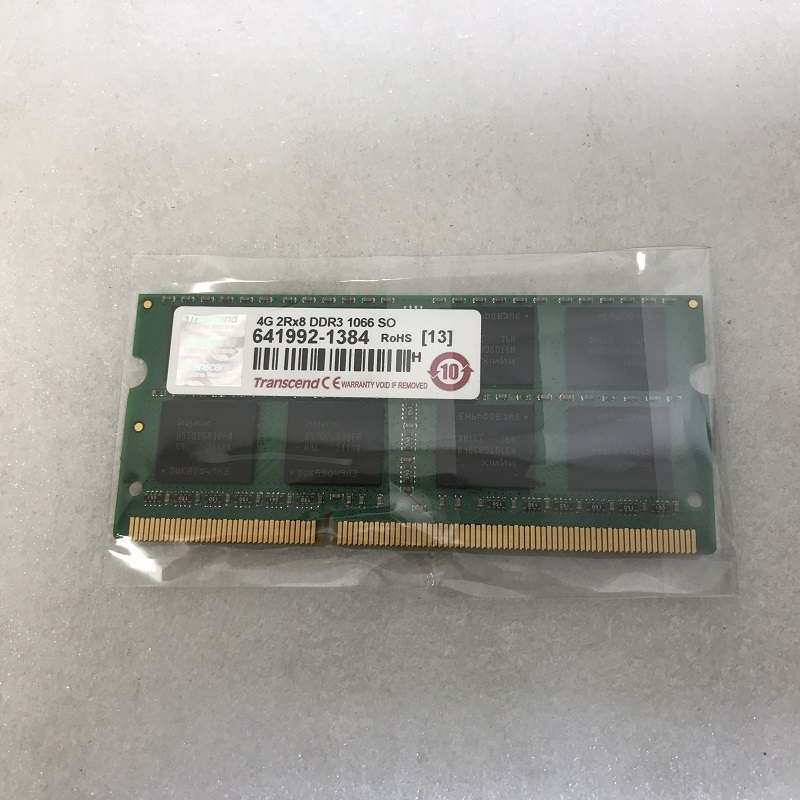 TRANSCEND PC3-8500S 4GB 1枚 DDR3 ノートパソコン用メモリ 204ピン DDR3-1066 4GB 204ピン Non-ECC DDR3 LAPTOP RAM 4GBの画像3