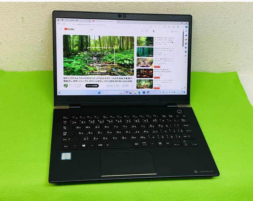 TOSHIBA DYNABOOK G83/M i5第8世代 インテル Core i5-8250U 東芝 ノートパソコン メモリ8GB SSD256GB Webカメラ 13.3 TOSHIBA LAPTOPの画像1