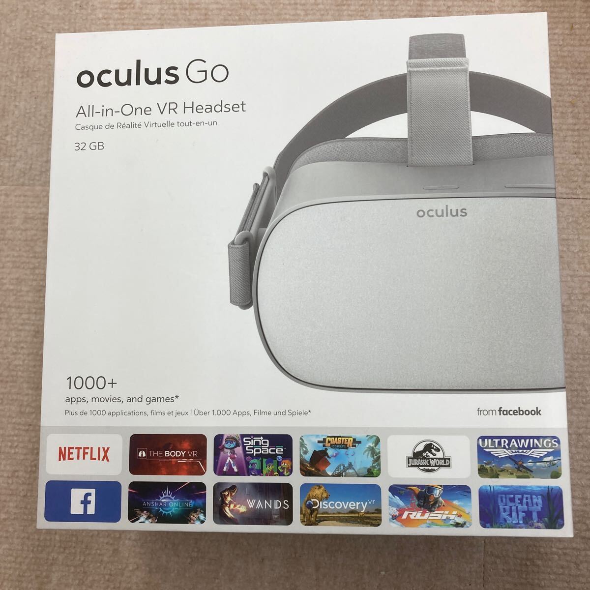 oculus Go 32GB operation not yet verification 