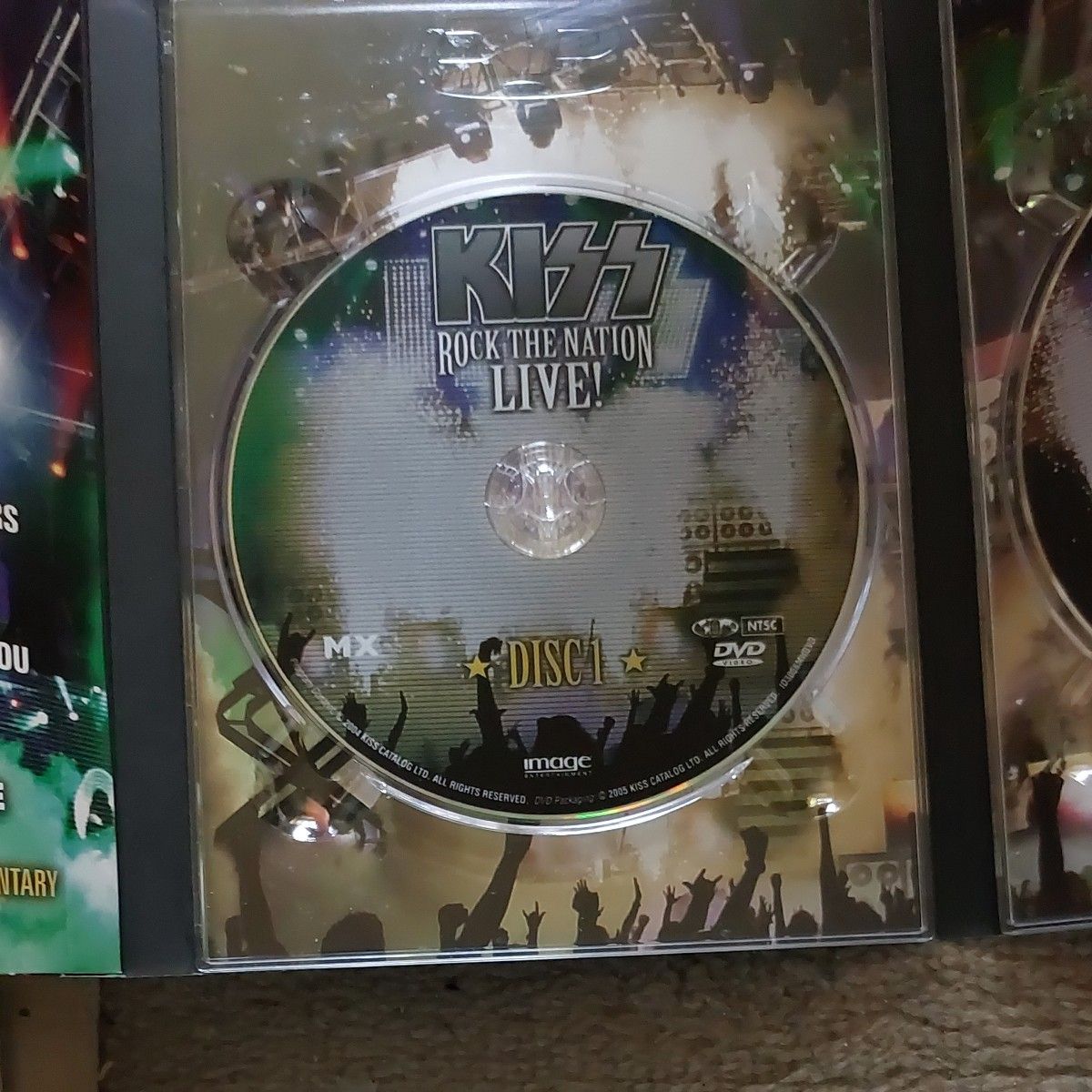中古DVD   KISS　ROCK  THE  NATION　LIVE！　輸入盤　２枚組