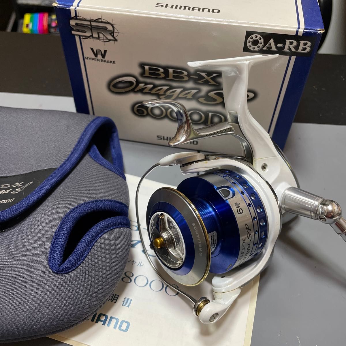 美品 シマノBB-X Onaga SP 6000D オナガスペシャル 左巻き専用 美品 シマノBB-X Onaga SP 6000D オナガスペシャル 左巻き専用