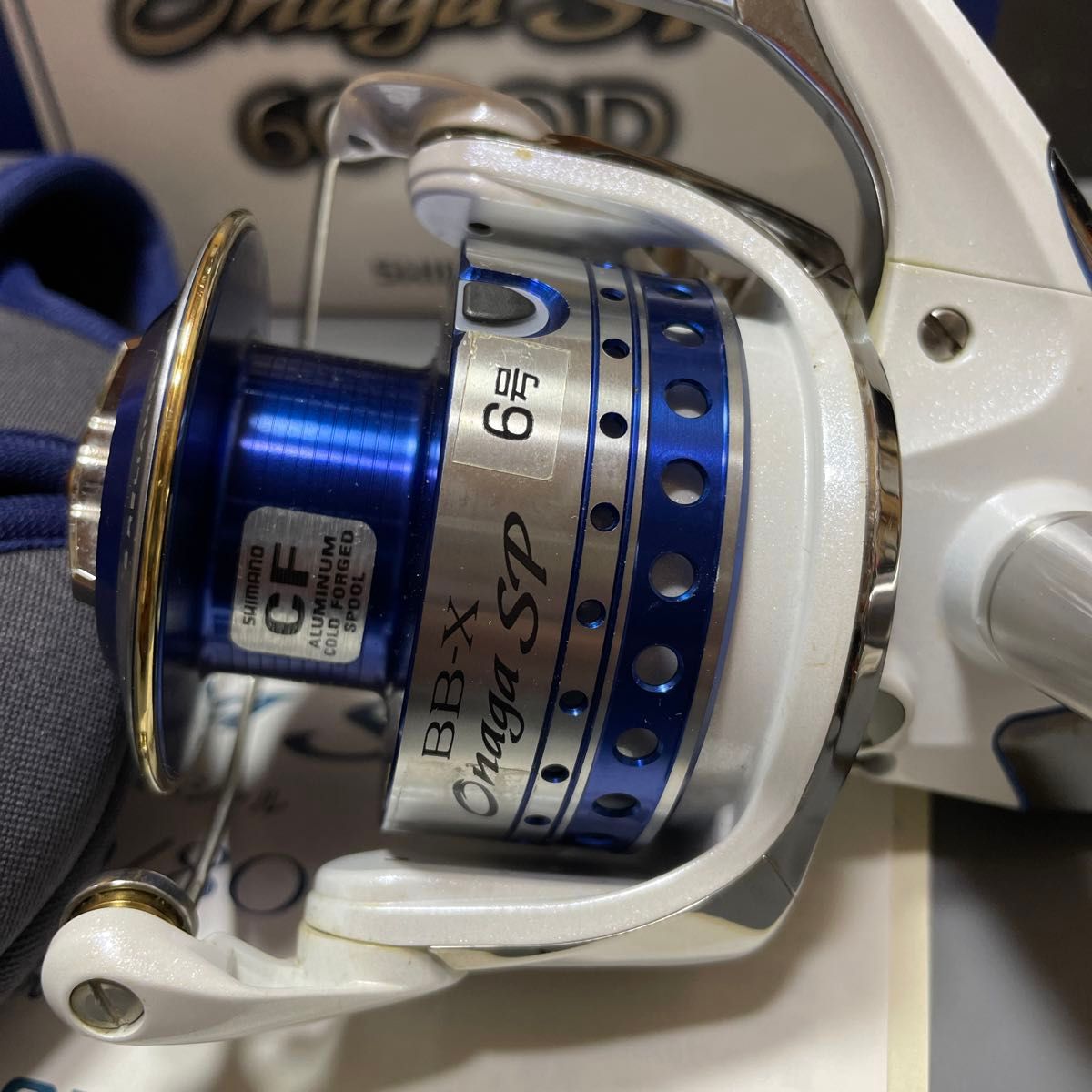 美品 シマノBB-X Onaga SP 6000D オナガスペシャル 左巻き専用 美品 シマノBB-X Onaga SP 6000D オナガスペシャル 左巻き専用