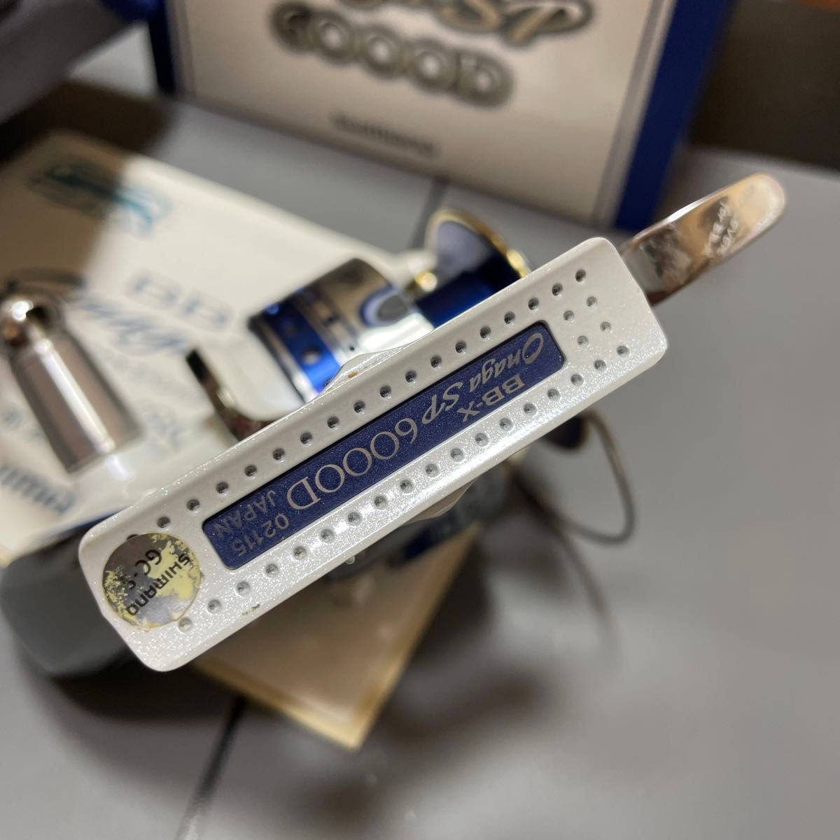 美品 シマノBB-X Onaga SP 6000D オナガスペシャル 左巻き専用 美品 シマノBB-X Onaga SP 6000D オナガスペシャル 左巻き専用
