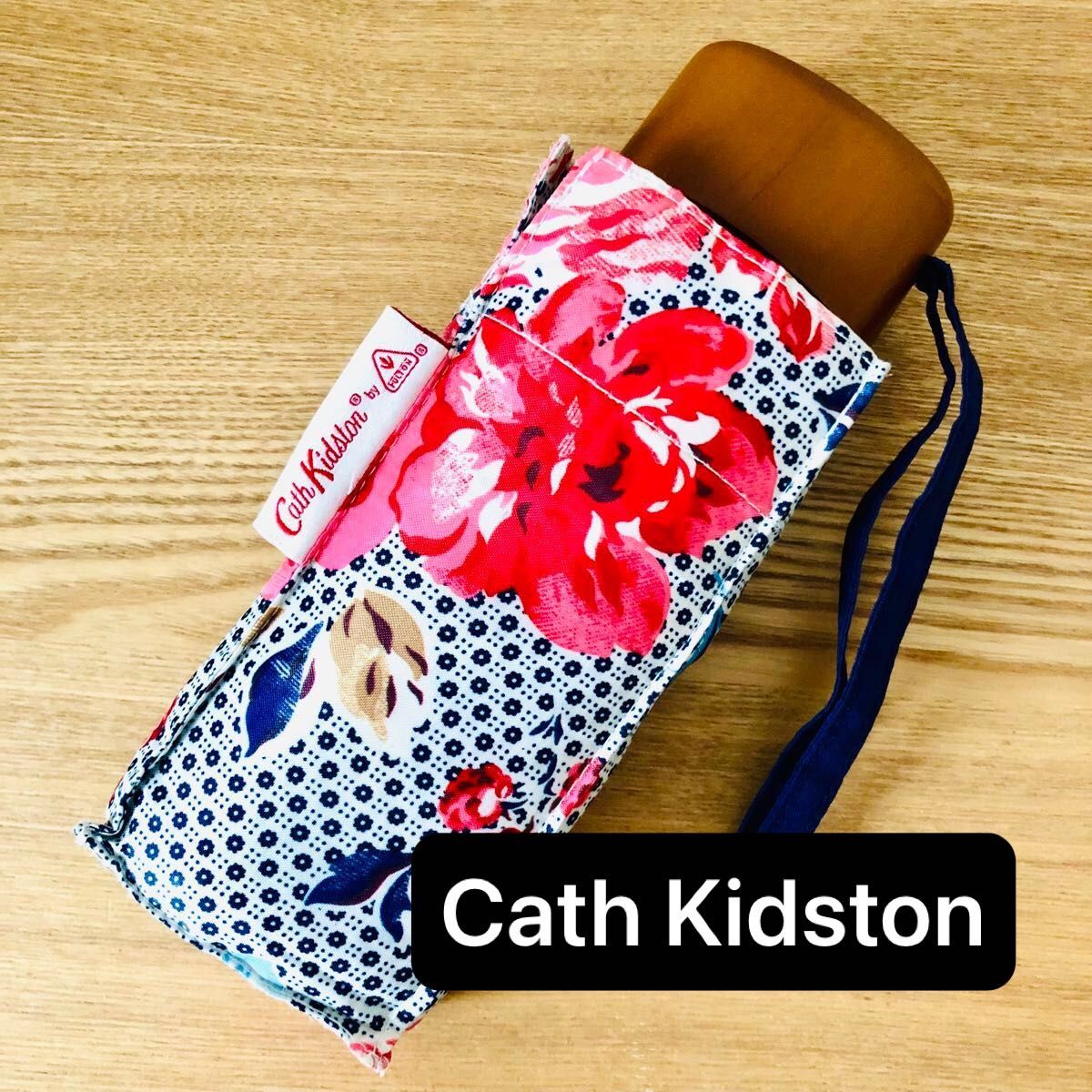 【Cath Kidston】キャス・キッドソン  折りたたみ傘 晴雨兼用 日傘 雨傘 軽量 花柄 総柄