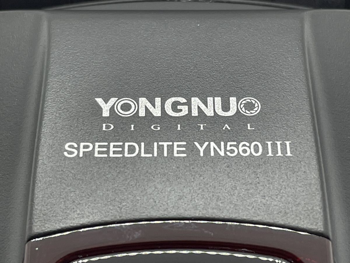 【A-極上品】YONGNUO SPEEDLITE YN560 III　 ヨンヌオ　 スピードライト　ストロボ 　フラッシュ　ケース　スタンド付き　0024_画像10