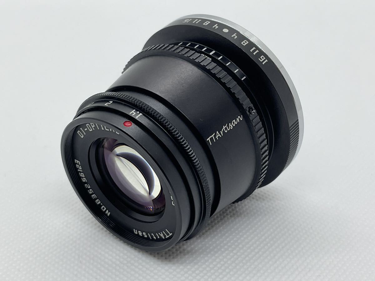 [A- finest quality goods ]. Takumi optics TTArtisan 35mm f/1.4 ( Sony E mount *APS-C) ( black ) single burnt point lens cap attaching 0025