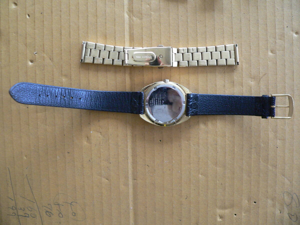 ■祇園奥村■腕時計 メンズ ALBA fusion 電池交換済み VJ32-KGGO 純製ベルト付き 動品 ジャンクの画像2