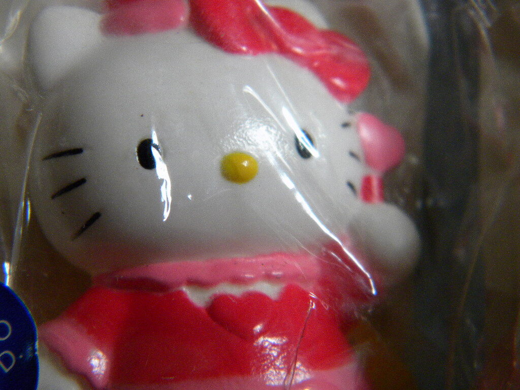 当時物 ★★SNRIO 1997 Hello Kitty キティちゃん sofvi 3p 子猫 !! ソフビ 日本製 サンリオ ねこ「定形外/LP可」★★未使用デッドストック_画像2