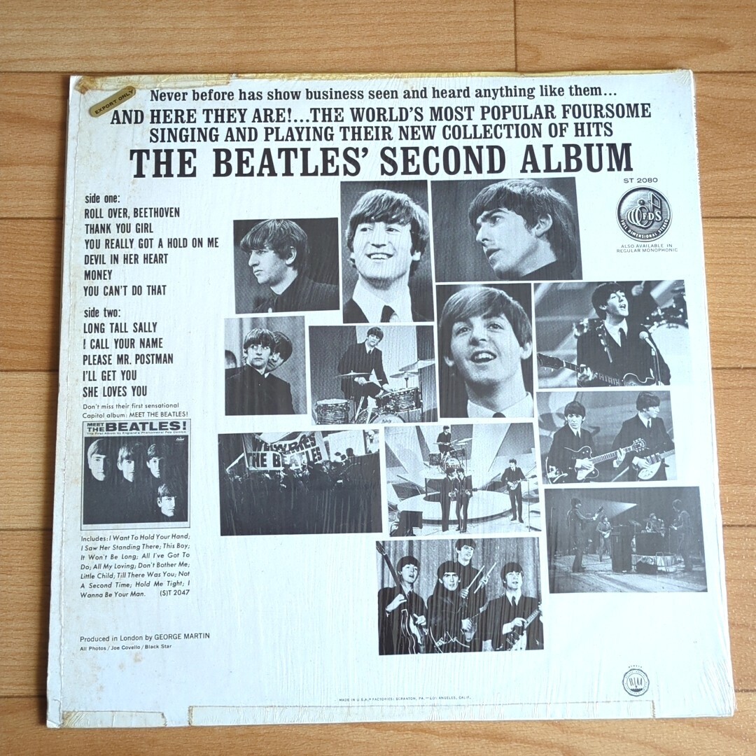 ビートルズ Beatles レコード 輸入盤 USA製 60年代 70年代 中古品 SECONDALBUM_画像2