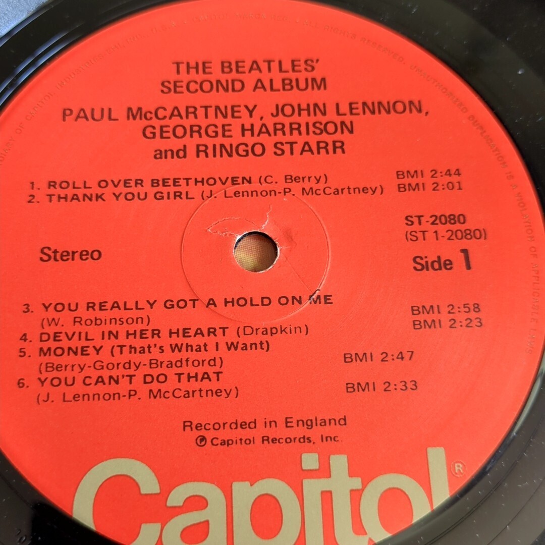 ビートルズ Beatles レコード 輸入盤 USA製 60年代 70年代 中古品 SECONDALBUM_画像8