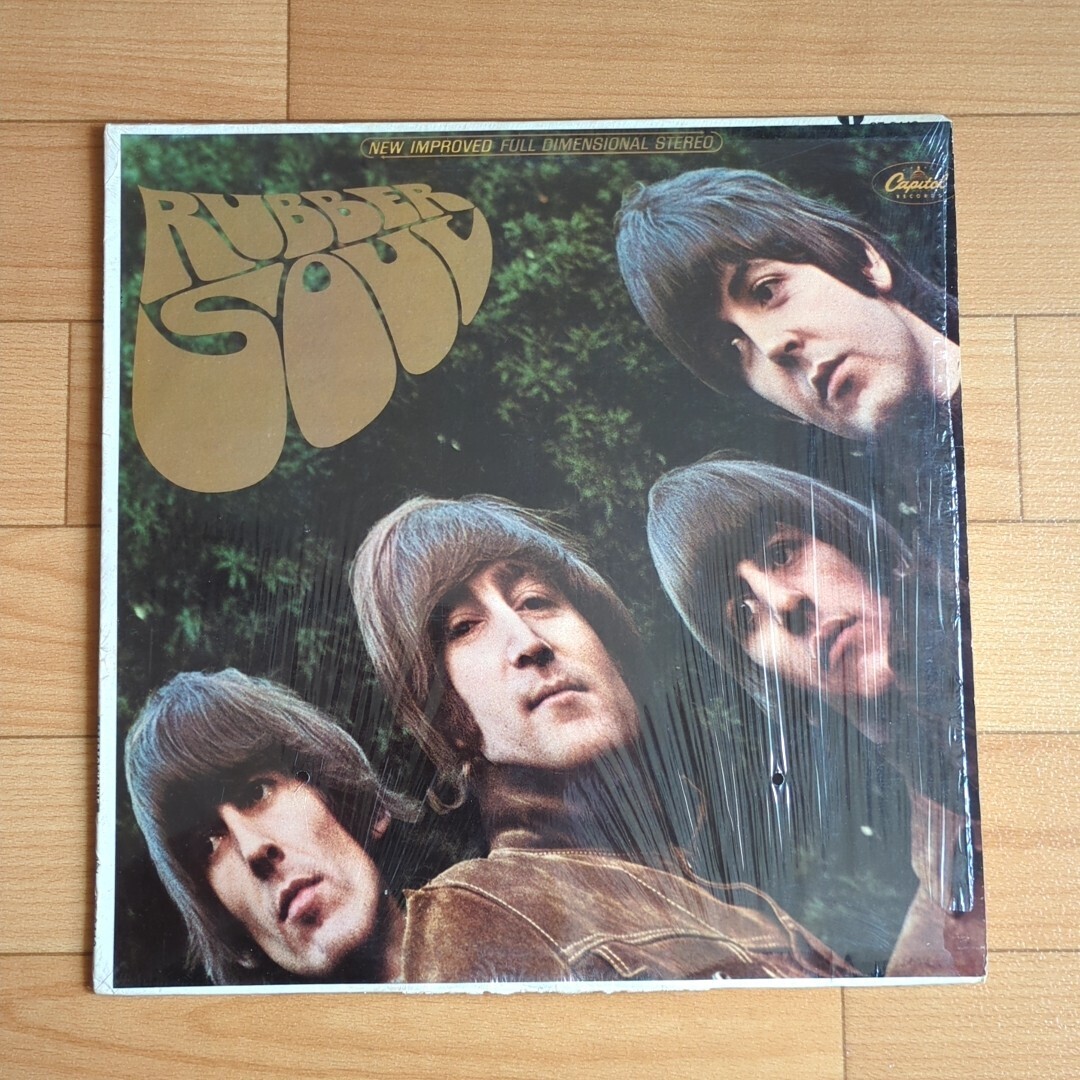ビートルズ Beatles レコード 輸入盤 USA製 60年代 70年代 中古品 ラバーソウル_画像1