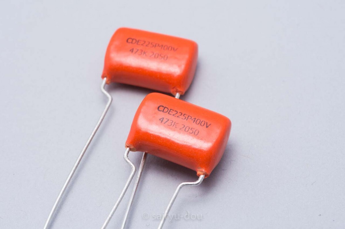 在庫処分特価 オレンジドロップ Orange Drop 225P 0.047μF／400V 新品2個セットAの画像1