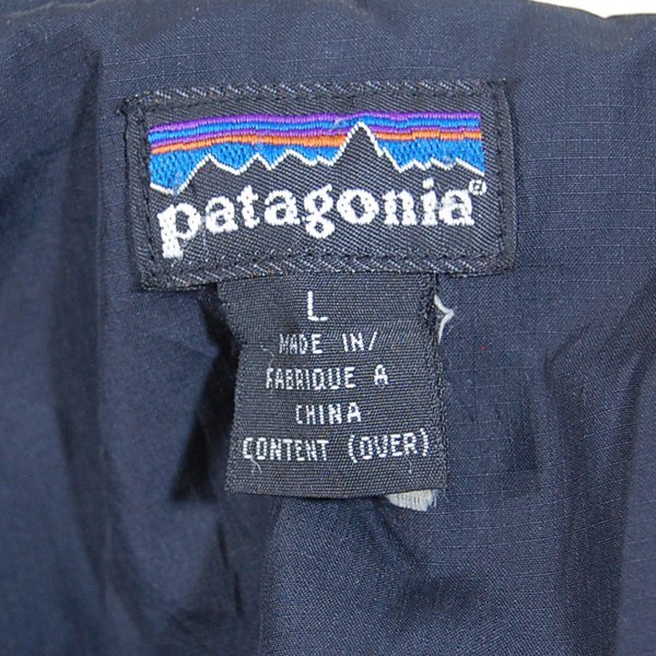 パタゴニア patagonia■フルジップジャケット アウトドア 古着■L■ブラック ※NK4328031の画像5