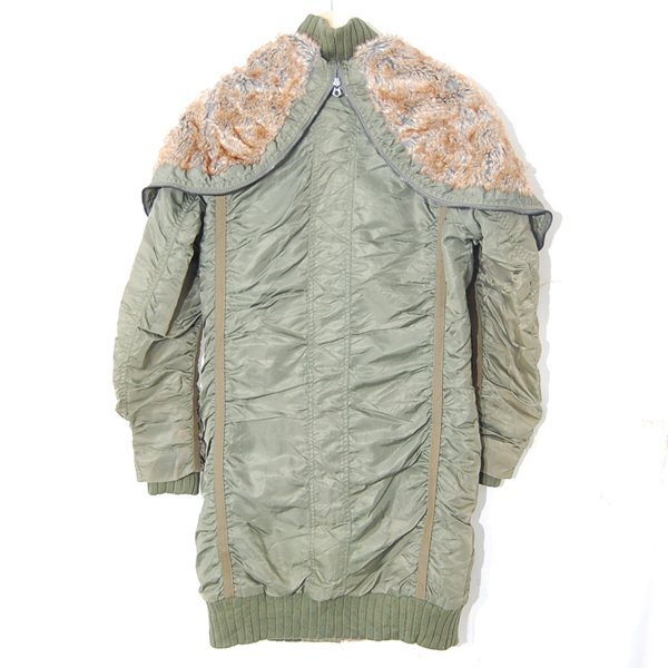  Avirex AVIREX# with cotton military coat Mod's Coat #M# khaki *NK4328332