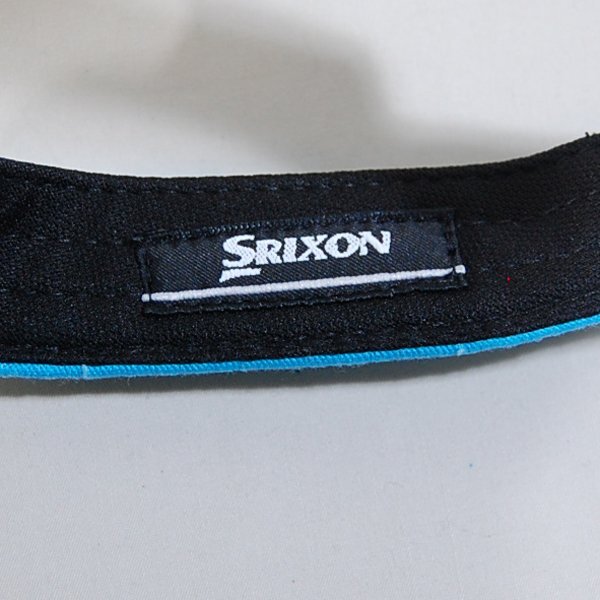 スリクソンSRIXON■ゴルフ サンバイザー ロゴ刺しゅう ライトブルー　松山英樹　小祝さくら ※NK4328363_画像5