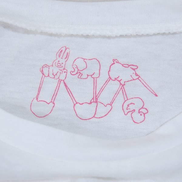 スージーズーSuzy's Zoo■半袖 Tシャツ 丸首 ラメプリント /グレイスGRACE■M■ホワイト ※IW4412070_画像4