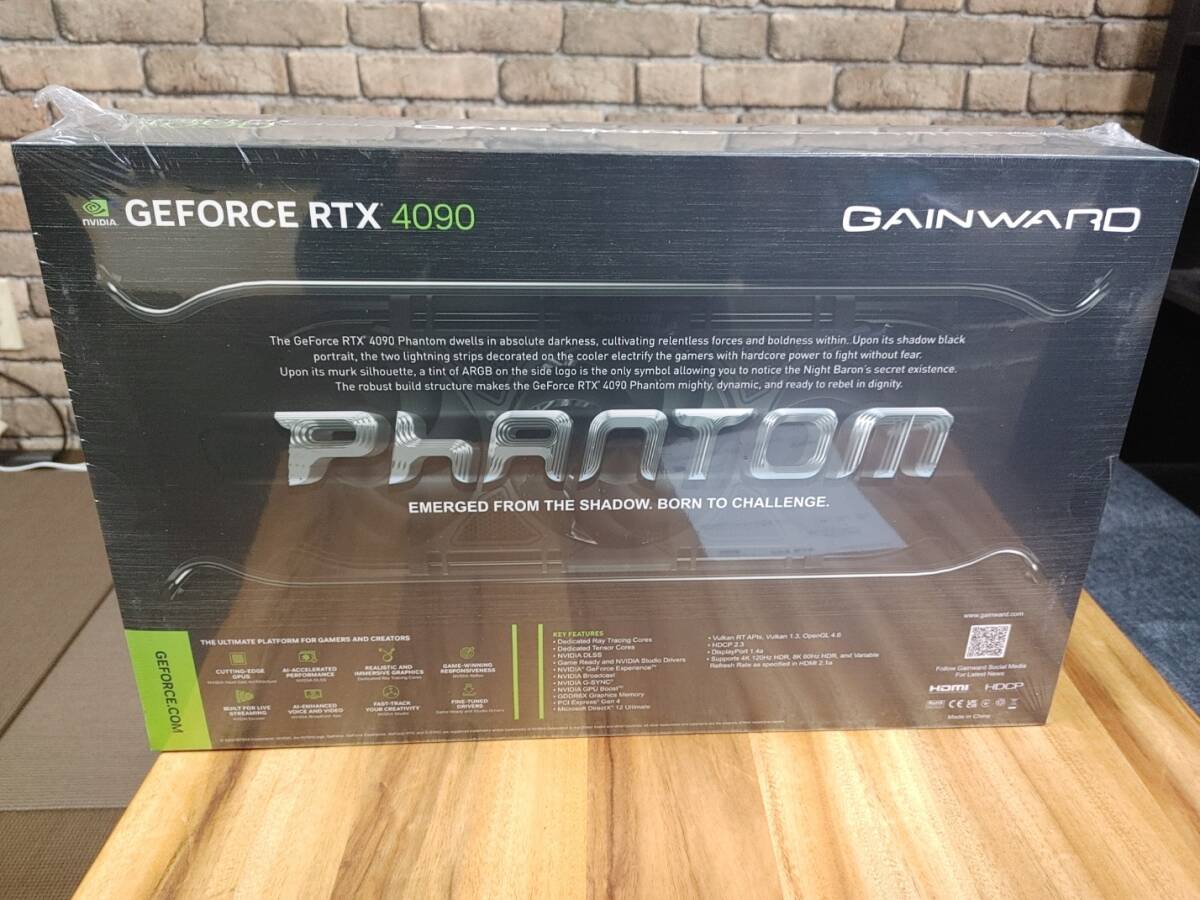 【新品未開封】GeForce RTX 4090 Phantom NED4090019SB-1020Pの画像2
