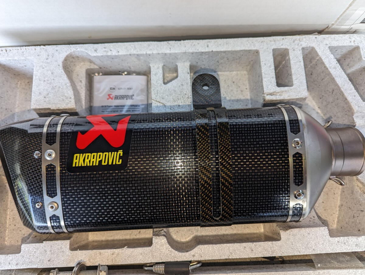 [ beautiful goods ]KTM 390DUKE 250/125 Akrapovic original option 