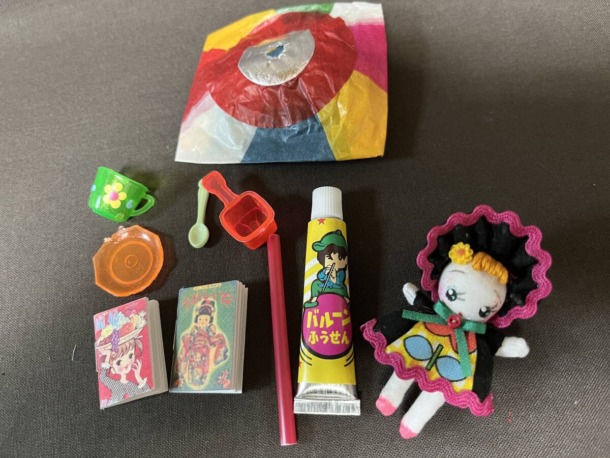 １番「一年さくら組」６cm文化人形・ヘロヘロ人形・昭和レトロ・手作り人形・ままごと遊び・駄菓子屋玩具・懐かしいお人形・ミニチュアの画像2