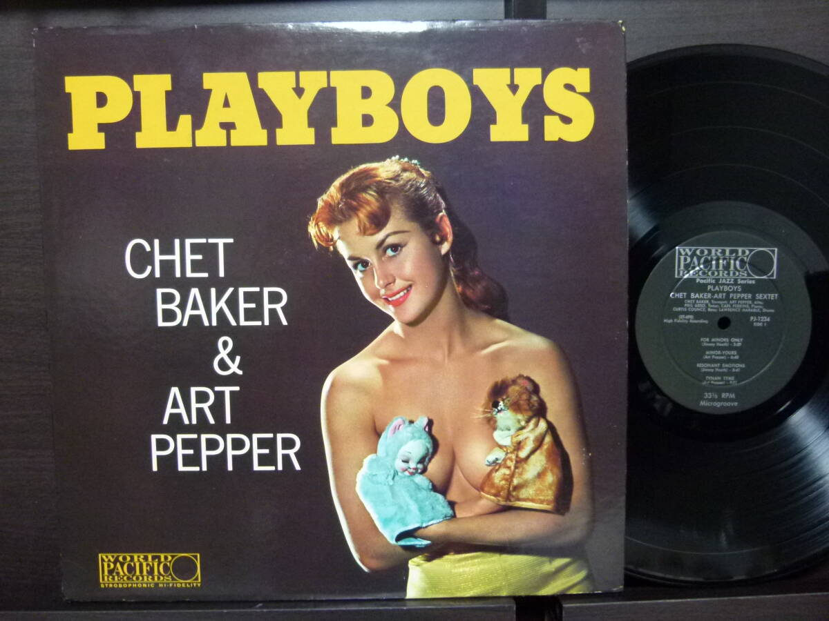 ■激レア■美盤オリジナル■CHET BAKER & ART PEPPER■PLAYBOYS■の画像1