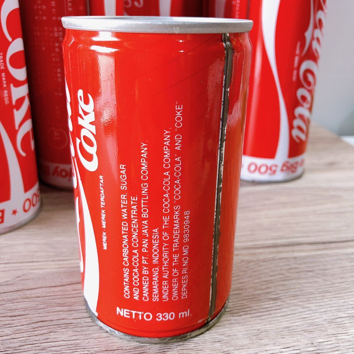 1 старт Coca Cola Coca-Cola 500ml 330ml пустой жестяная банка пустой жестяная банка retro жестяная банка Vintage жестяная банка продажа комплектом подлинная вещь Showa Retro античный коллекция 