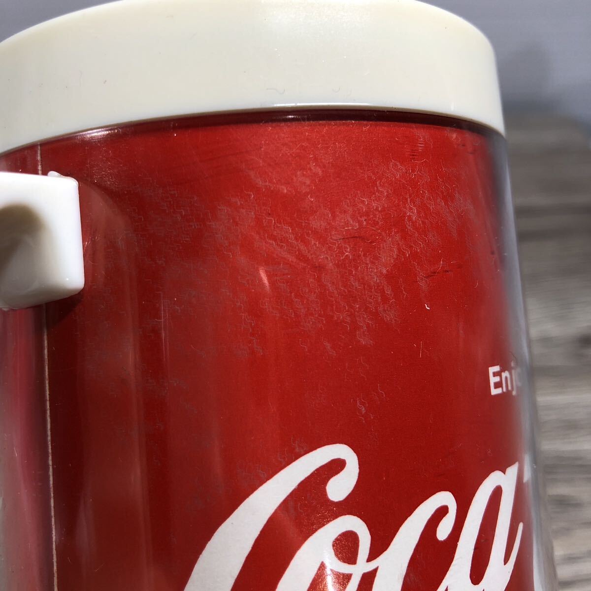 コカコーラ Coca-Cola ジョッキ タンブラー プラスチック カップ コップ 海外 アメリカン 昭和レトロ レトロ レトロ雑貨 ヴィンテージ_画像10
