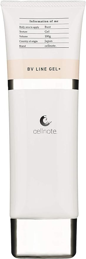 送料無料!cellnote BV LINE GEL＋ バストケア クリーム ジェル ボルフィリン 100gとBVライン サプリメントプラス 60粒 1袋