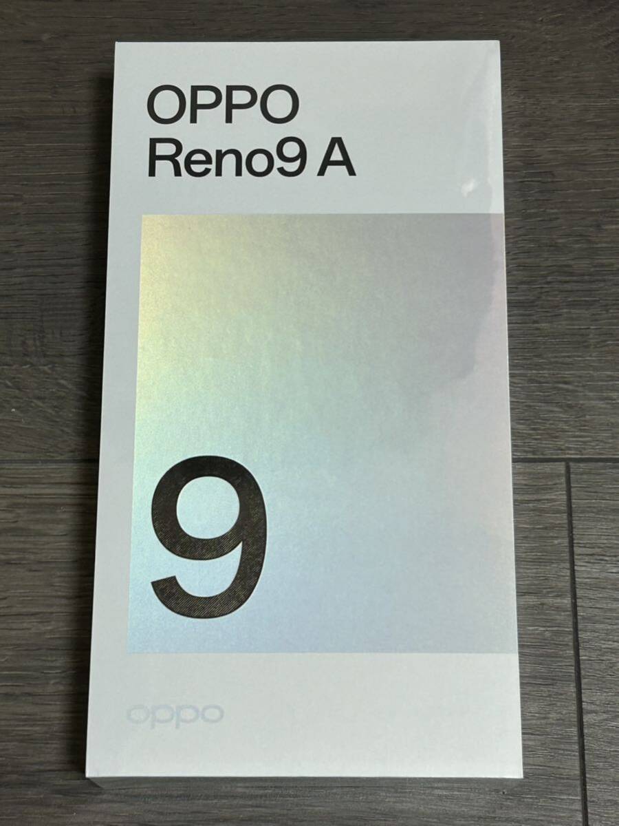シュリンク付き OPPO Reno9 A 6.4インチ メモリー8GB ストレージ128GB ムーンホワイト新品、未開封、未使用！ ワイモバイル版の画像1