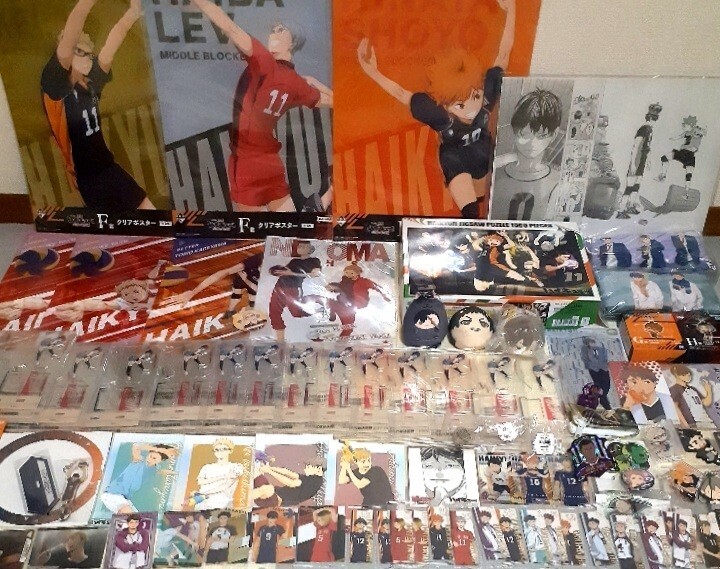  free shipping 1 jpy start Haikyu!! goods set sale 