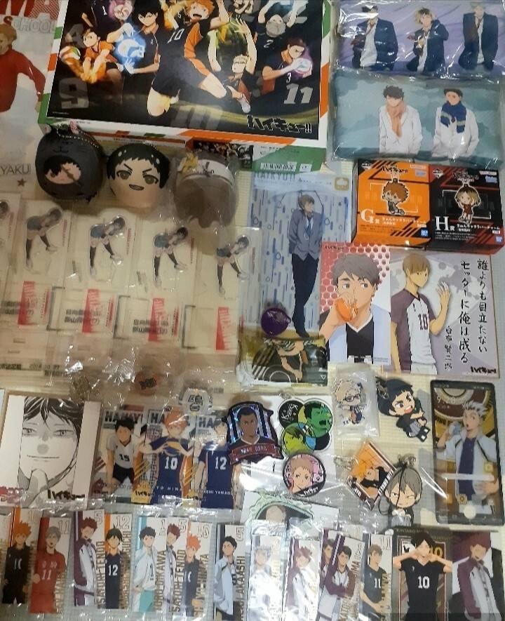  free shipping 1 jpy start Haikyu!! goods set sale 