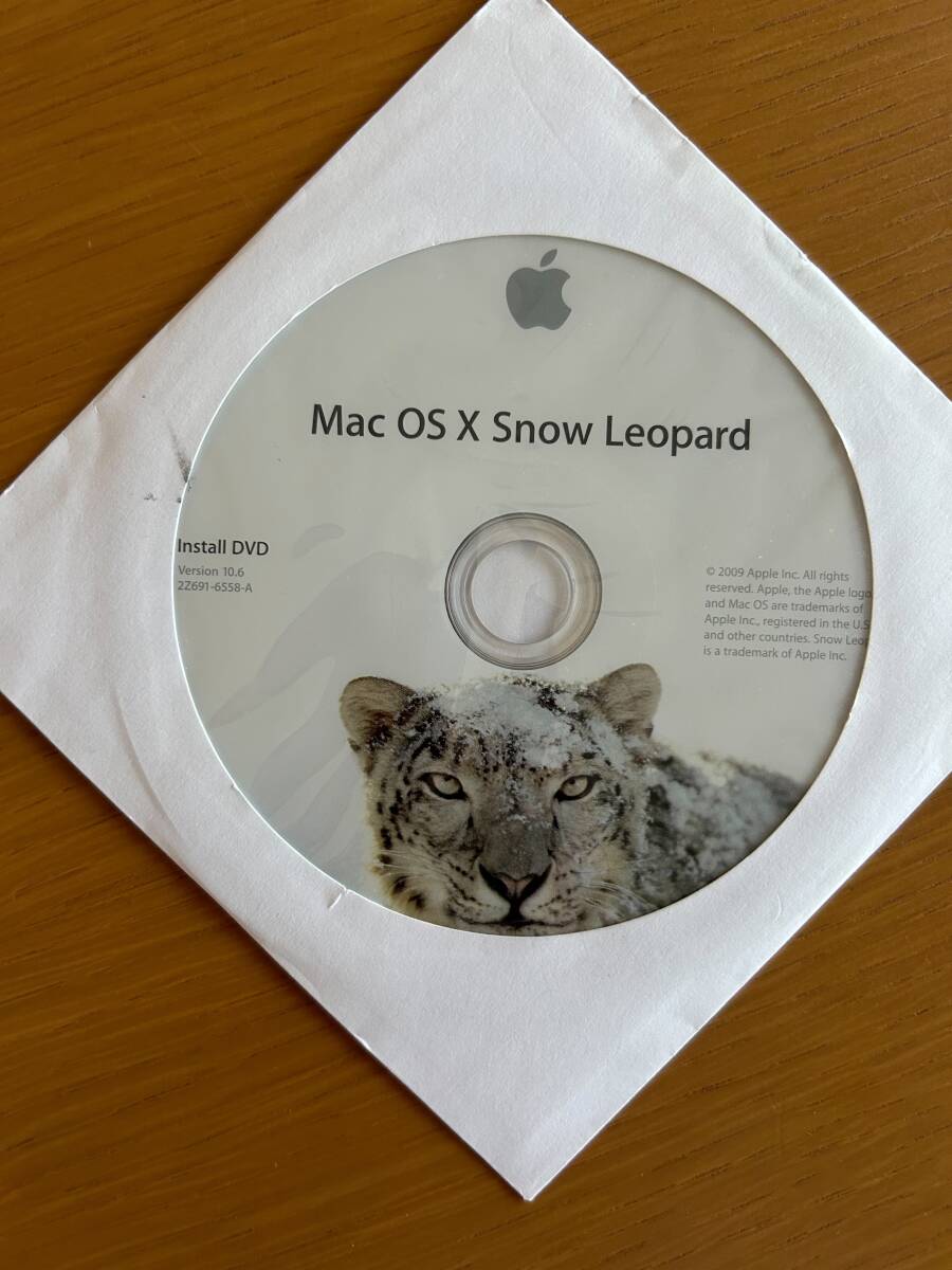 Mac OS X Snow Leopard Install DVD