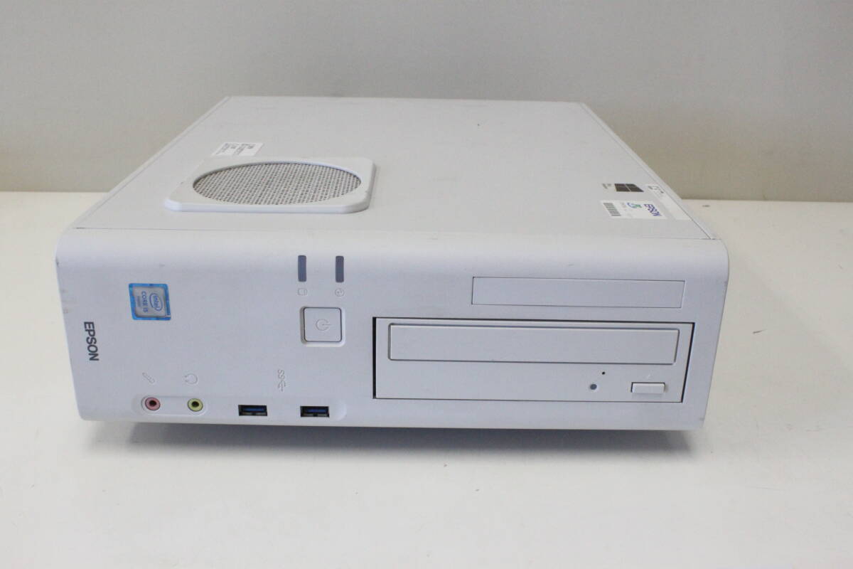 B207 EPSON AT993E core i5-6500 3.2GHz/4GBx2/HDD:500x2/DVDROM/OS無/現状品の画像1