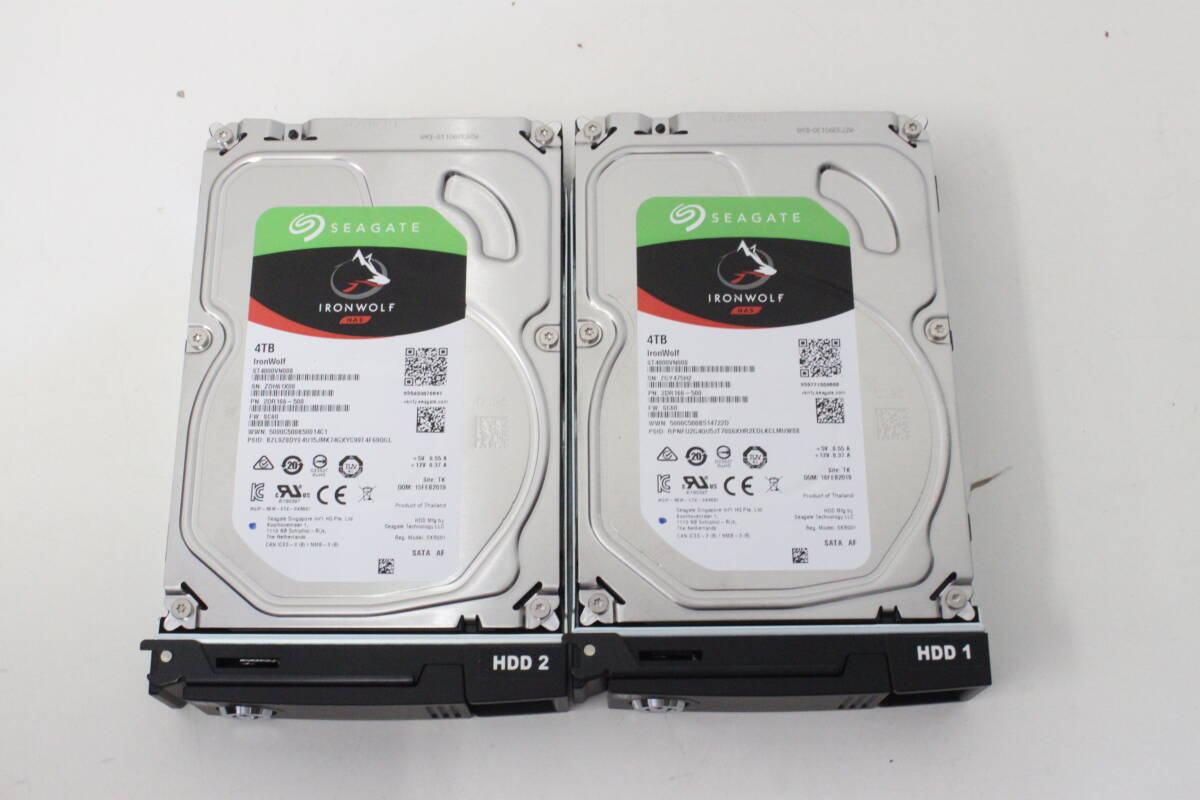 B227. I・O DATA ストレージ サーバー LAN DISK NAS HDD 4TB*2 計8TB HDL-Z2WQ8D の画像5