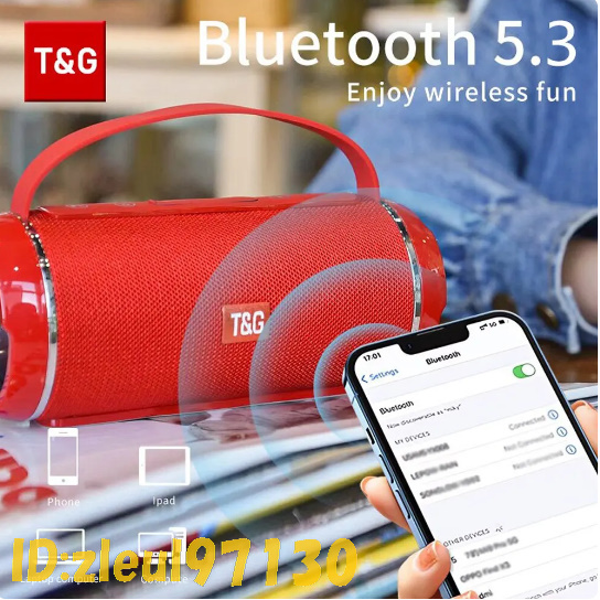 Jy1567: Bluetooth スピーカー TG116C 防水 ハイパワー ワイヤレス サウンド サブウーファー ミュージック USB 充電 屋外 ステレオ_画像3