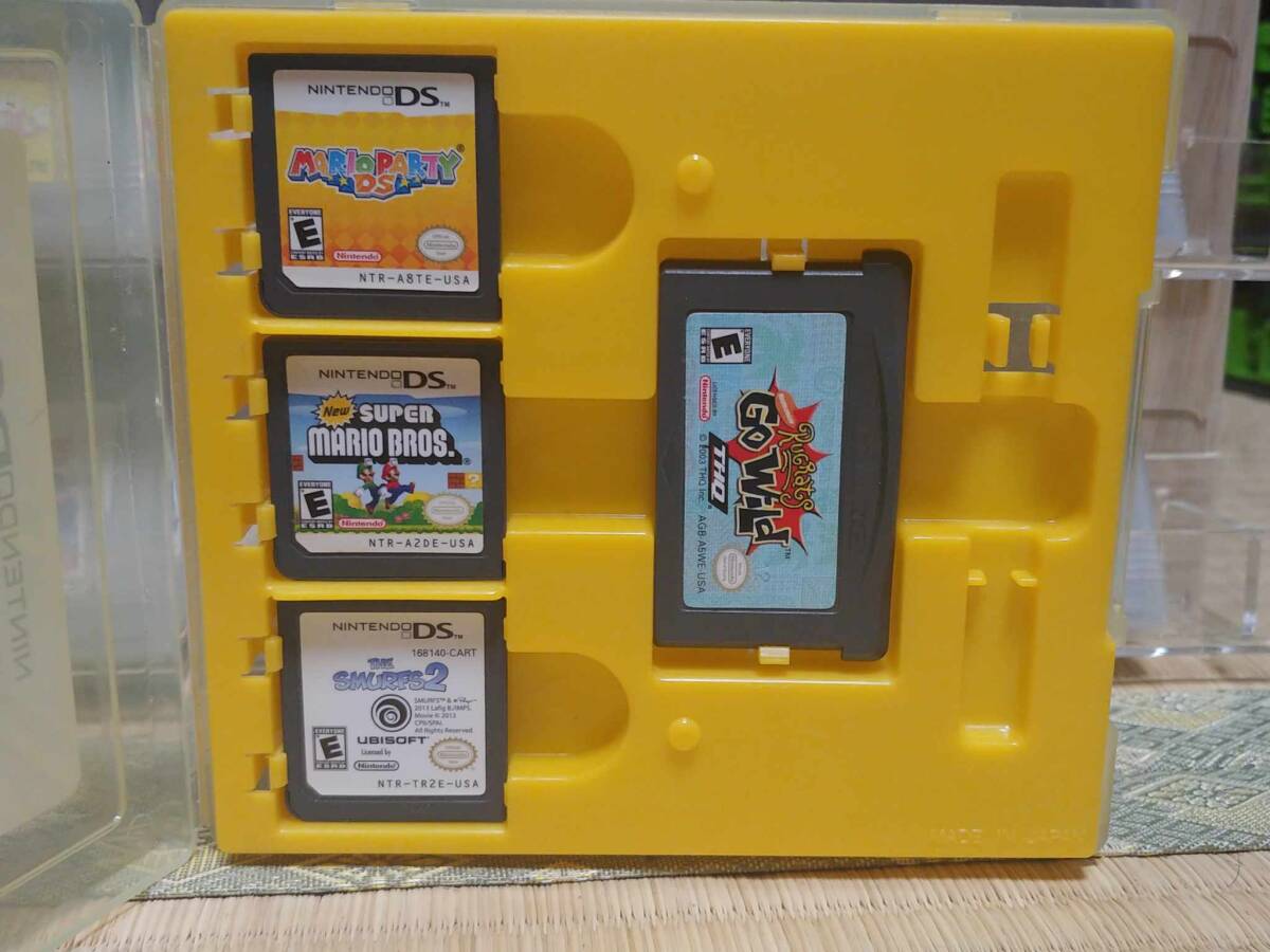Nintendo Advance SP ( Japan version ) + 4 Games ( American version ) & Pokemon Game Case operation verification ending 