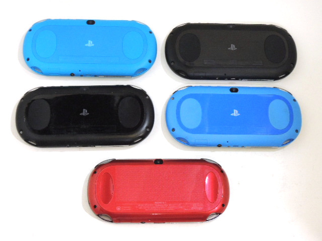 【 通電のみ確認 】 PS Vita 2000番台×4・1000番台×1 計5台セット（未チェック） ソニー SONY ＃46の画像7