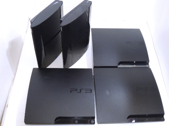 【 PS3 5台 】 4000C ・4000B ・3000B・3000A ・2100A 本体 計5台（未チェック）Sony PlayStation3 プレイステーション3 ＃099_画像1