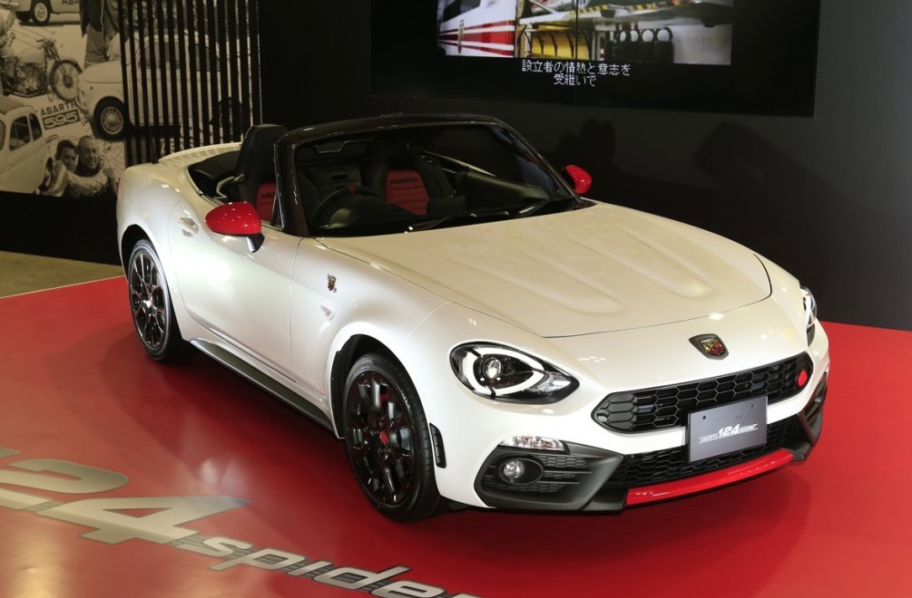 アバルト124スパイダー！LEDポジションランプデイライト化ユニット!ギボシ不要！ABARTH!124!spider!_画像3