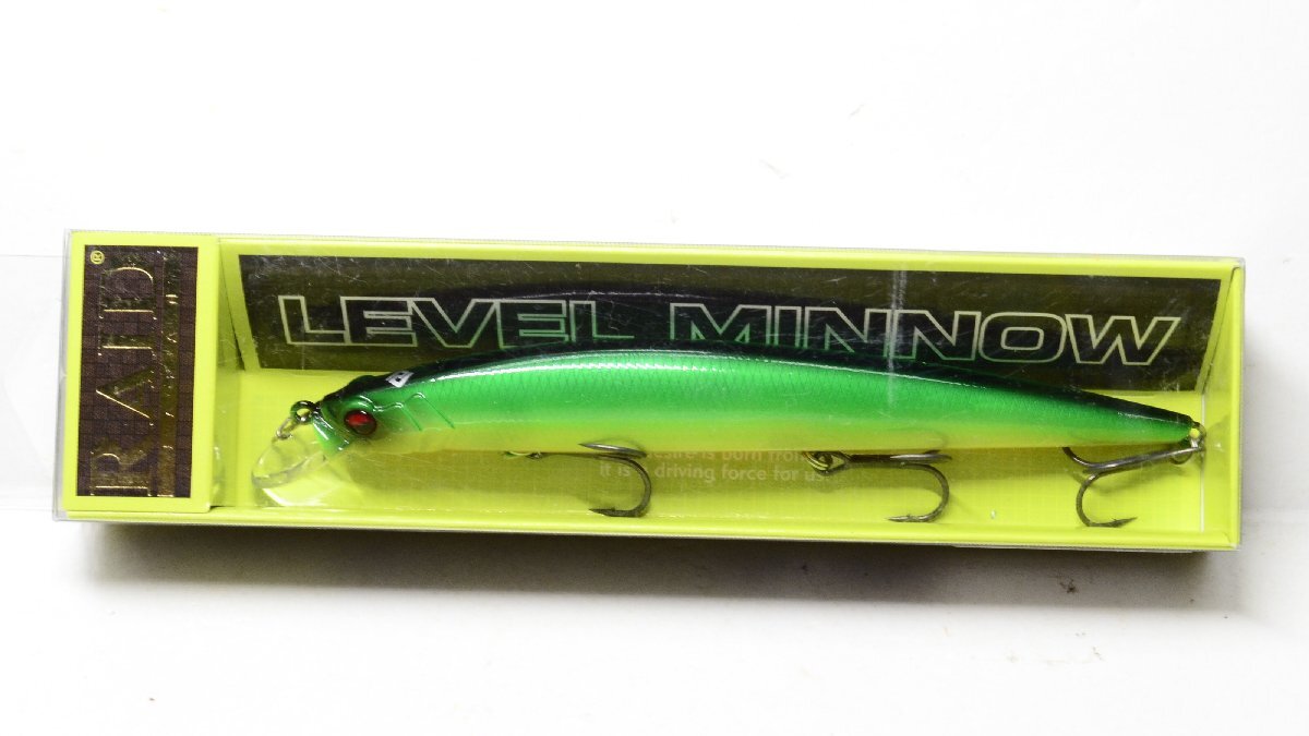 [087-12791w]*RAIDJAPAN* bus for unused lure 2 piece /LEVEL MINNOW*sima not equipped Tiger *silauo