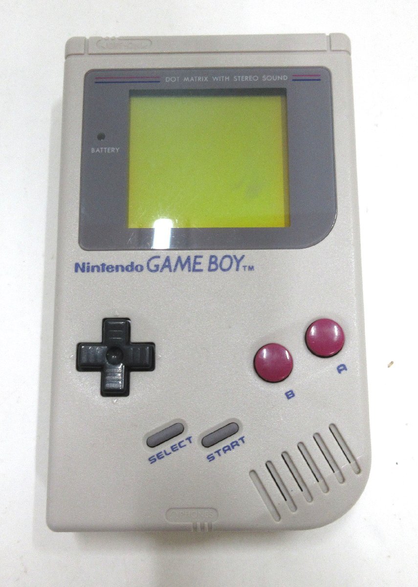 【641-6641k】◎1円スタート◎【ジャンク】Nintendo GAME BOY ゲームボーイ+ボンバーマンGB２の画像2