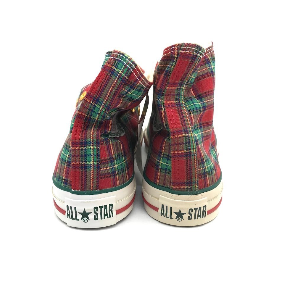 [126-1168] CONVERSE/コンバース/AS CHRISTMAS-CHECK HI/1R441/レッド/サイズ:26.5の画像3