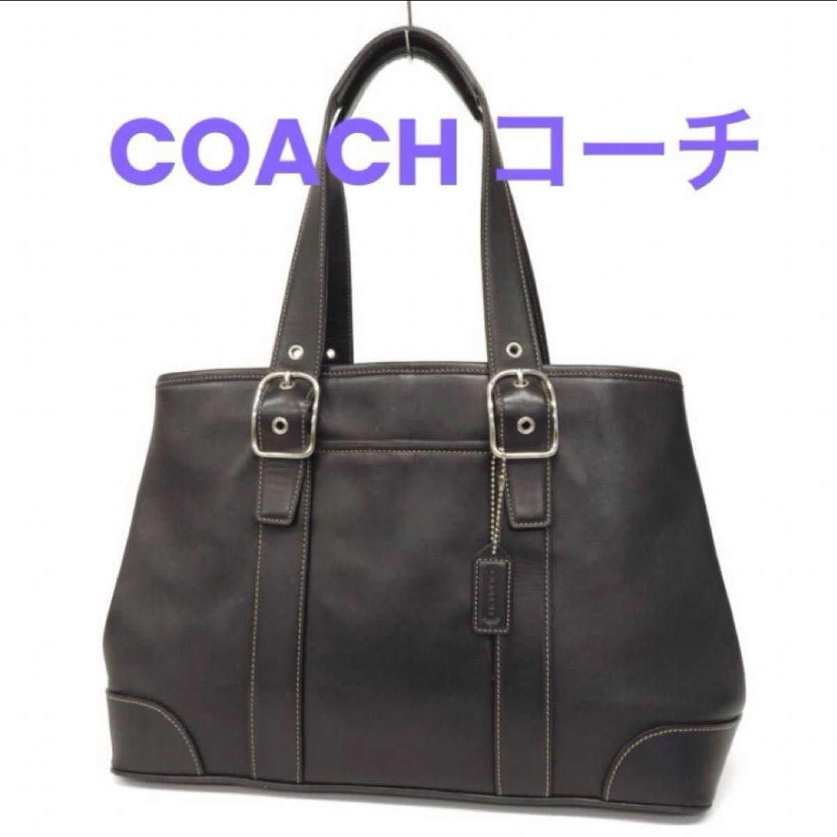 ◆超美品◆COACH コーチ◆レザー 本革◆ハンド バッグ ◆肩掛け◆A4サイズ