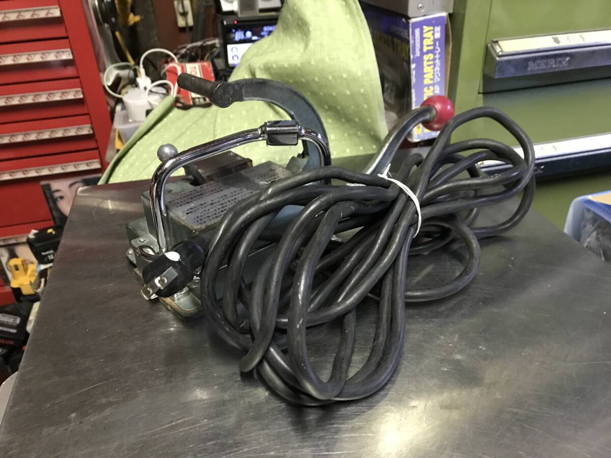 当時物!昌弘機工株式会社「NO.10」スポット溶着荷造機/ PP 当時物!昌弘機工株式会社「NO.10」スポット溶着荷造機/ PP