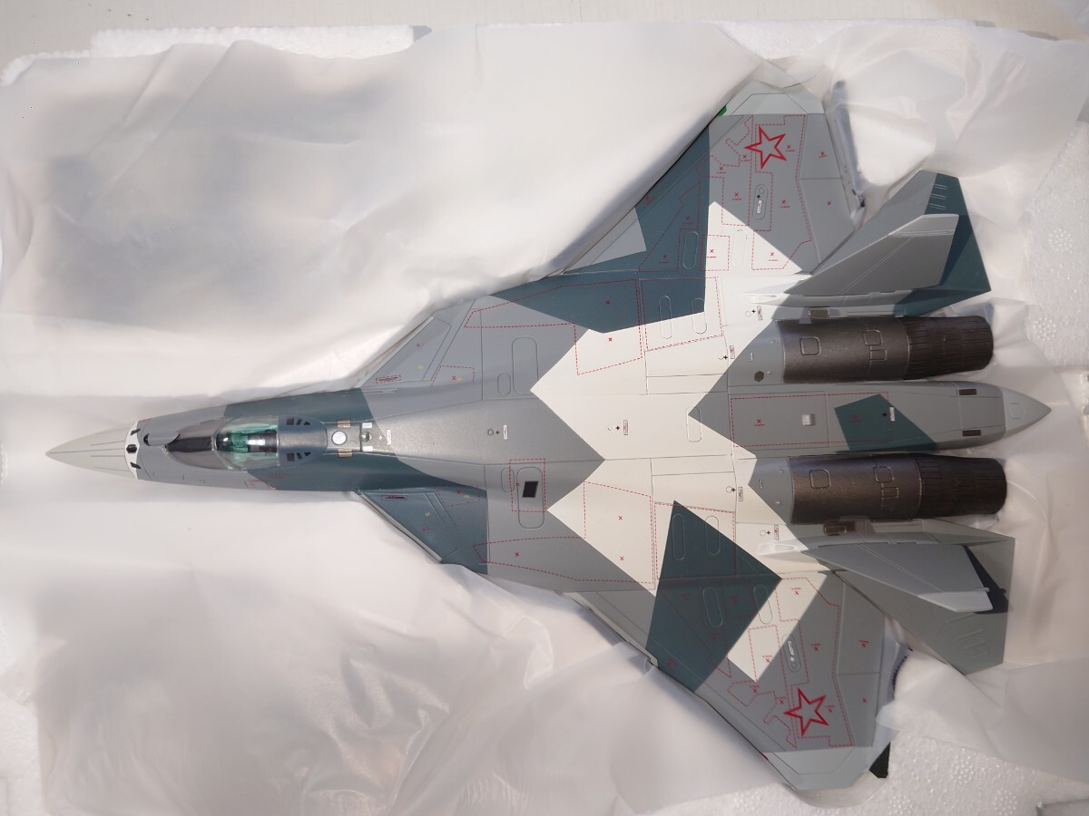 1/72 Su-57「フェロン」 ロシア空軍 2013年1月 #054 1/72 [HA6803] ホビーマスター 戦闘機 HOBBYMASTER スホーイ 技Mix エフトイズ_画像1